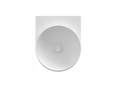 Yard 40 kerámiamosdó, matt fehér, túlfolyó furat nélkül