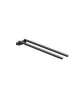 10° elfordítható törölközőtartó 42 cm TD 340.20BL, fekete