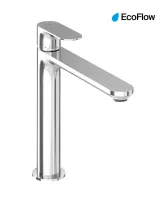 Eleganta álló mosdócsaptelep 220 mm leeresztő nélkül EL 014.00CR, Chrome