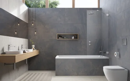 Essenza Pro Brushed Nickel PNJ II szálcsiszolt króm kádparaván 50 átlátszó