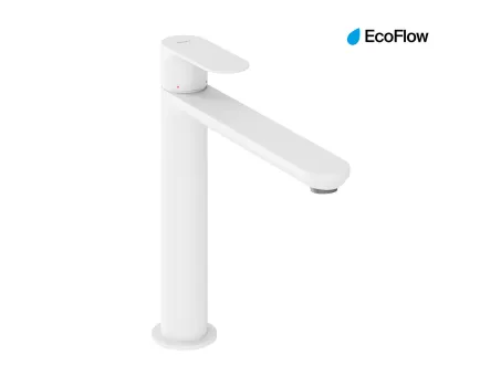 Eleganta álló mosdócsaptelep 220 mm leeresztő nélkül EL 014.10WV, White Velvet