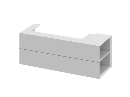 SD Lite 120 J fürdőszobai szekrény mosdó alá Smoke Grey