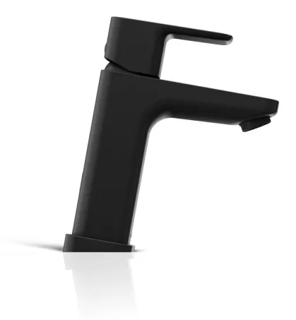 10° Free álló mosdócsaptelep leeresztő nélkül TD F 014.20BL, fekete