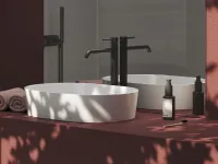 Espirit álló mosdócsaptelep 340 mm leeresztő nélkül ES 015.20GB, Graphite Brushed