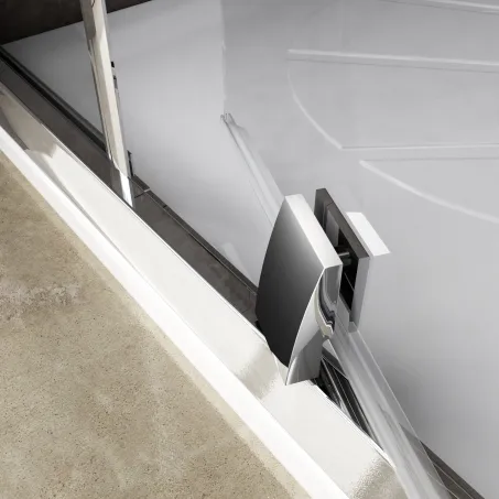 Pivot PSKK3 90x90 zuhanykabin fehér+transparent