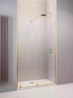 Furo Gold DWJ arany zuhanyajtó 140 átlátszó balos