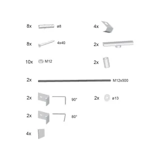 10°, BeHappy II, Chrome panelkit
