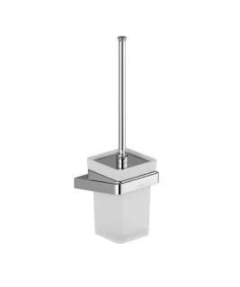 10° fali WC kefe tartó TD 410.00CR, króm, üveg