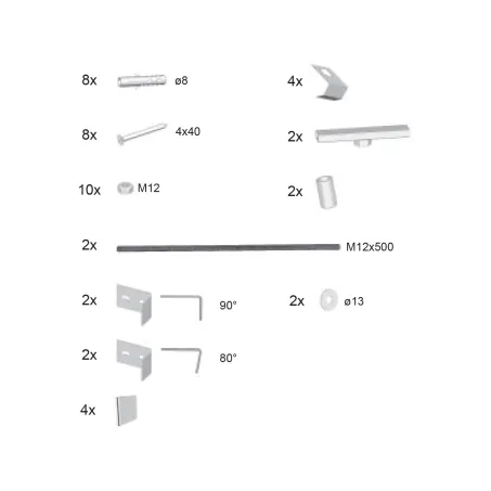 10°, BeHappy II, Chrome panelkit