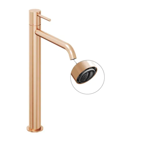 Espirit álló mosdócsaptelep 340 mm leeresztő nélkül ES 015.60RGB, Rose Gold Brushed