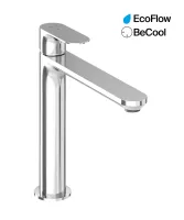 Eleganta álló mosdócsaptelep BeCool 220 mm leeresztő nélkül EL 014.01CR, Chrome