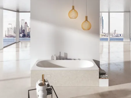 City 180 x 80 akrilkád fehér