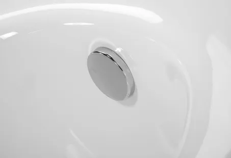 Click-Clack automata le- és túlfolyó (60 cm) - arany