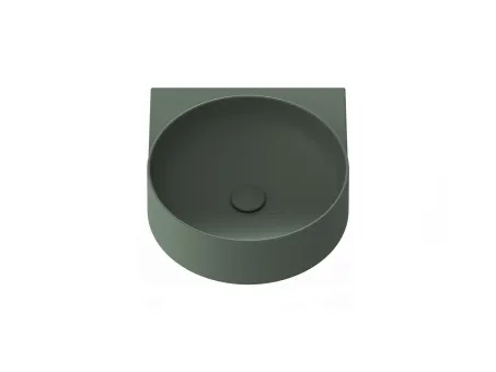 Yard 40 kerámiamosdó Grey Green, túlfolyó furat nélkül