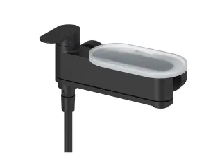 Chrome II polc kád- és zuhanycsaptelephez