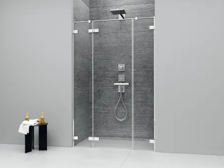 Arta DWJS zuhanyajtó 130 átlátszó balos