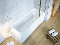 Chrome akrilkád 150x70 fehér