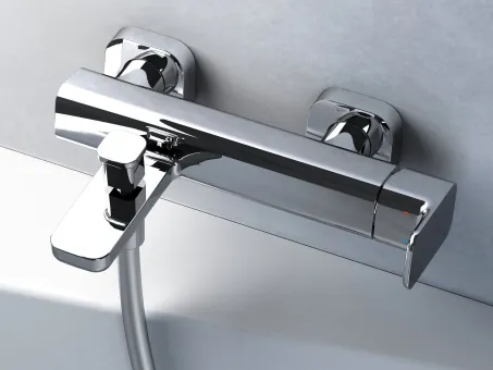 10° Free kádcsaptelep, 150 mm TD F 022.00CR, króm