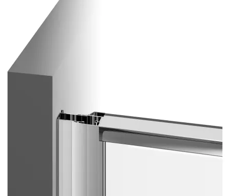 Pivot PSKK3 90x90 zuhanykabin krómhatású+transparent