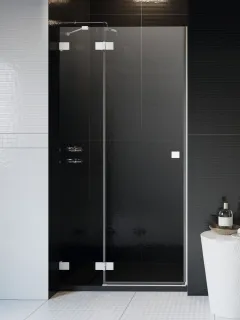 Essenza Pro White DWJ fehér zuhanyajtó 80 átlátszó jobbos