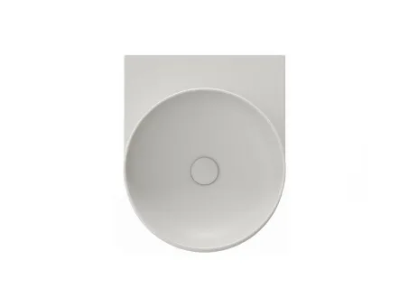 Yard 40 kerámiamosdó Smoke Grey, túlfolyó furat nélkül