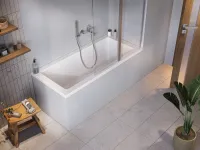 Natural 180x80 akrilkád fehér