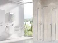 Chrome CRV2-90 zuhanyajtó krómhatású+transparent (1 oldal)