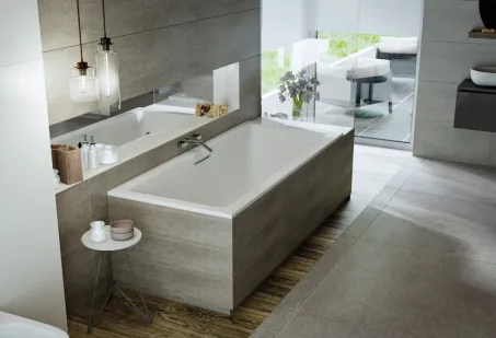 Sabina Pro Slim egyenes akril kád 170x75