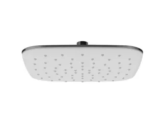 Fejzuhany ABS, szögletes, 250mm 983.10CR/WH, króm/ fehér