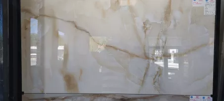 Lavish Onyx Crema 60x120 polírozott padlóburkoló