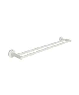 Kona KN 320.10WHM dupla törölközőtartó 60 cm, matt fehér