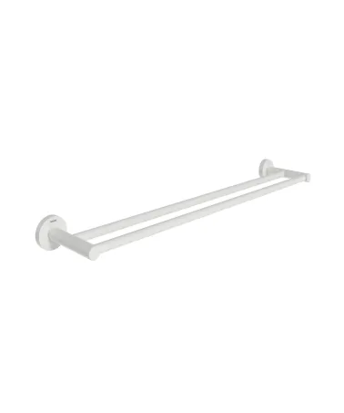 Kona KN 320.10WHM dupla törölközőtartó 60 cm, matt fehér