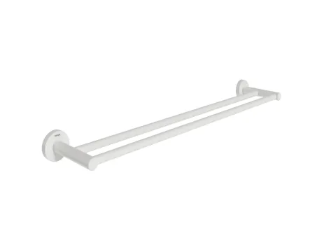 Kona KN 320.10WHM dupla törölközőtartó 60 cm, matt fehér