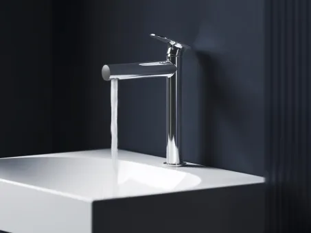 Spring mosdócsaptelep 255 mm, leeresztő nélkül, króm SG 014.00CR