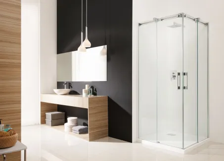 Espera KDD szögletes zuhanykabin 100x120 átlátszó