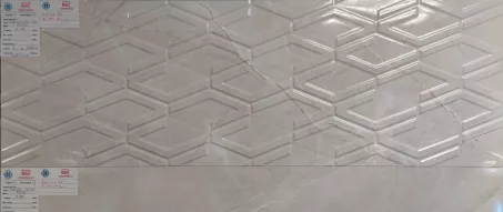 Marvel Latte Dekor 30x90 élcsiszolt falicsempe