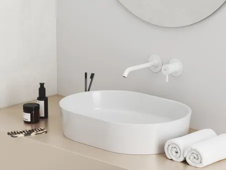 Espirit falba süllyesztett mosdócsaptelep belső egység nélkül ES 019.10WV.O1.RB07B, White Velvet