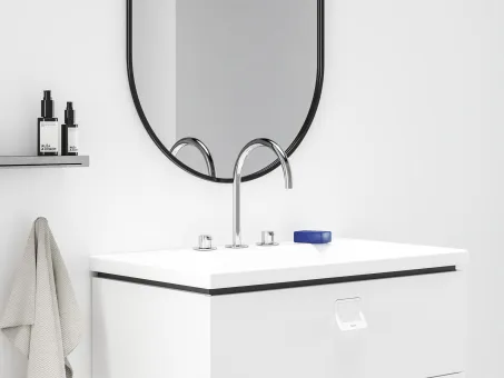 Espirit álló mosdócsaptelep, 3 furatos 270 mm leeresztő nélkül ES 018.00CR, Chrome