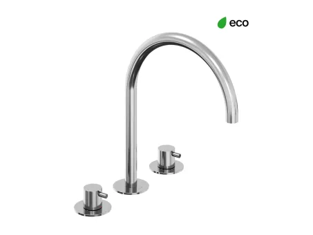 Espirit álló mosdócsaptelep, 3 furatos 270 mm leeresztő nélkül ES 018.00CR, Chrome