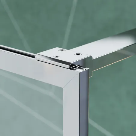 Modo F II Brushed Copper Walk-in szálcsiszolt réz zuhanyfal 55 átlátszó