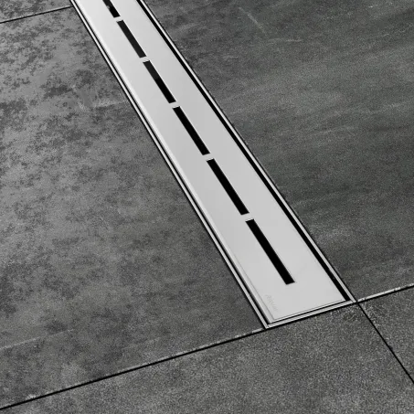 OZ Ravak Runway 75 zuhanyfolyóka rozsdamentes acél