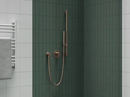 Esőztető zuhanyfej köralakú 951.60RGB, Rose Gold Brushed