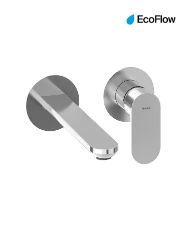 Eleganta falba süllyesztett mosdócsaptelep belső egység nélkül EL 019.00CR.O1.RB07B, Chrome