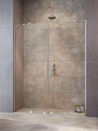 Furo DWD zuhanyajtó 130 átlátszó