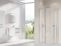 Chrome CRV2-100 zuhanyajtó krómhatású+transparent (1 oldal)