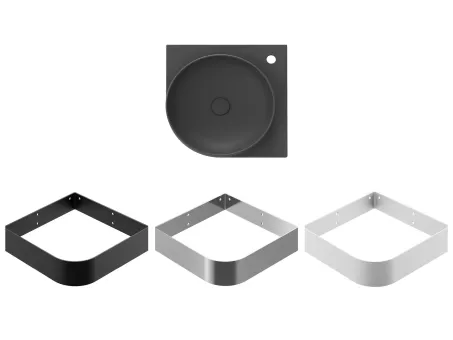 Yard 45 C kerámiamosdó antracit