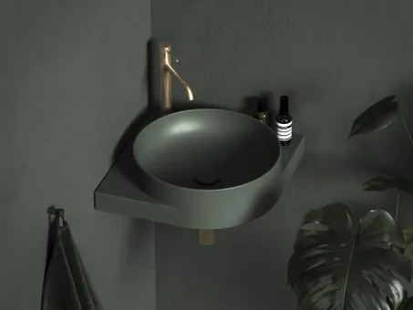 Yard 45 C kerámiamosdó Grey Green