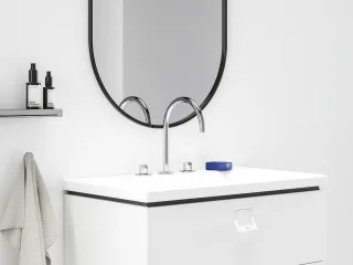Espirit álló mosdócsaptelep, 3 furatos 270 mm leeresztő nélkül ES 018.00CR, Chrome