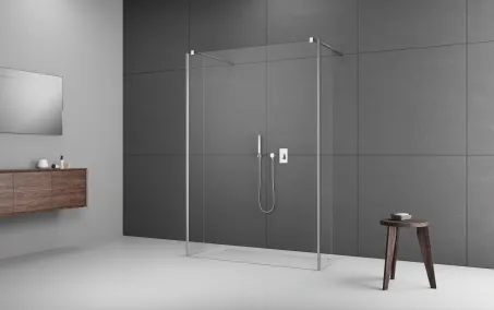 Modo New II Walk-in zuhanyfal 140 átlátszó