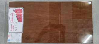 Mahagoni 30x60  fényes falburkoló